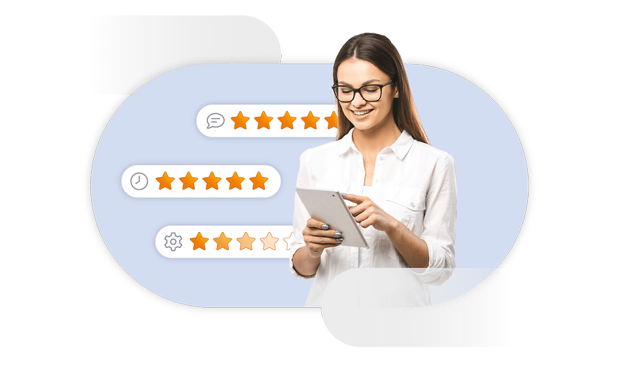 ‌Different rating categories 