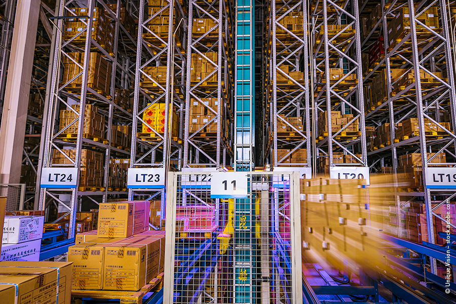 Digitalisation of transport and warehouse logistics